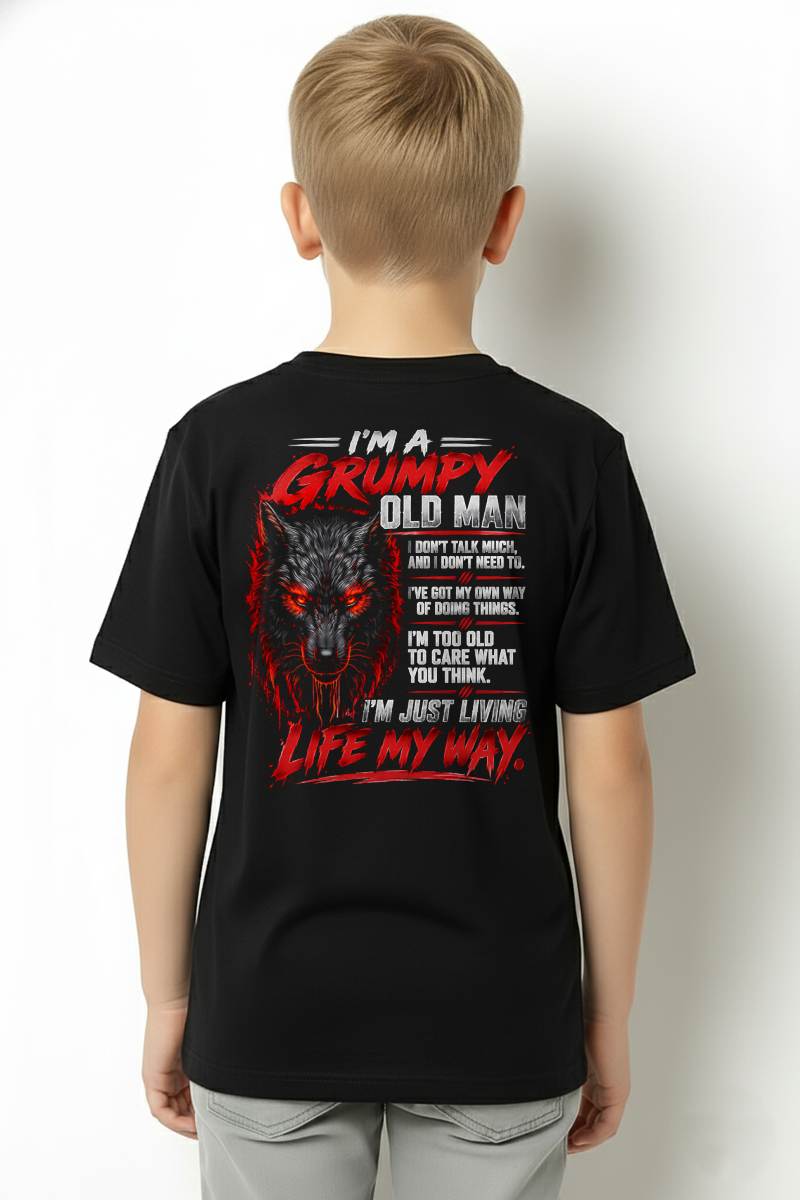 SHIRT I'm A Grumpy Old Man - For Men - Virgo00 (SKU2609-247)