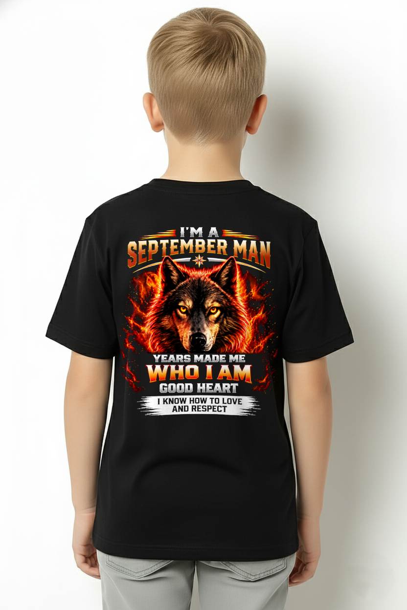 SEPTEMBER SHIRT I Know How To Love And Respect - For Men - Virgo09 (SKU2609-291-09)