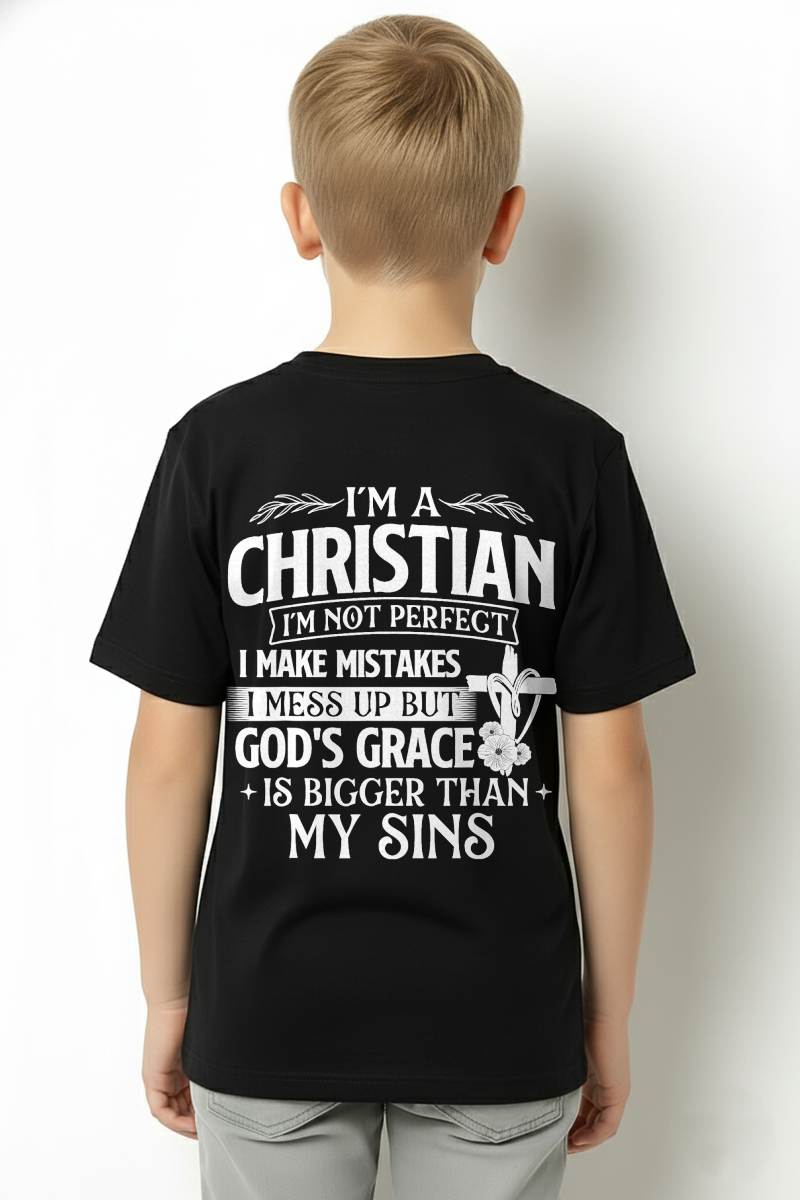 I'm A Christian I'm Not Perfect I Make Mistakes - Religious T-Shirt - For Men - Virgo00 (SKU2807-NI-10)