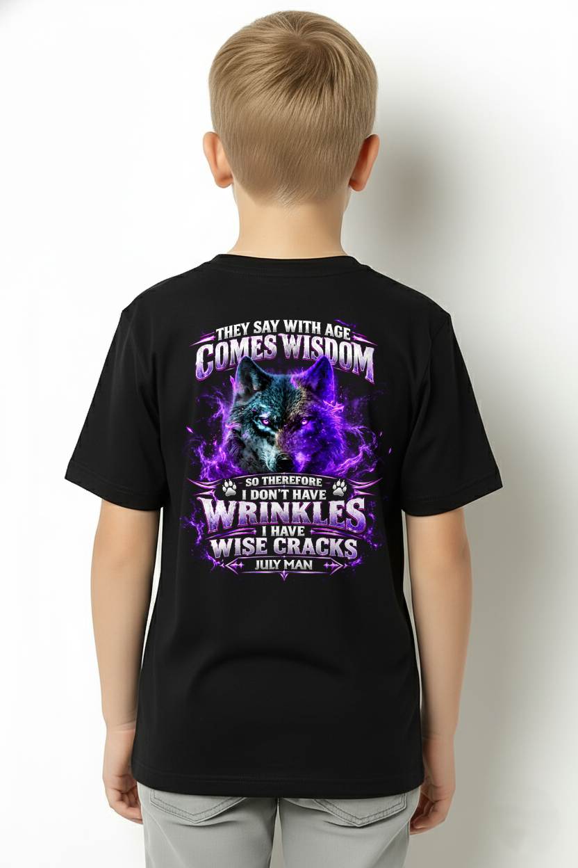 JULY SHIRT I Have Wise Cracks - For Men - Virgo07 (SKU2610-62-07)