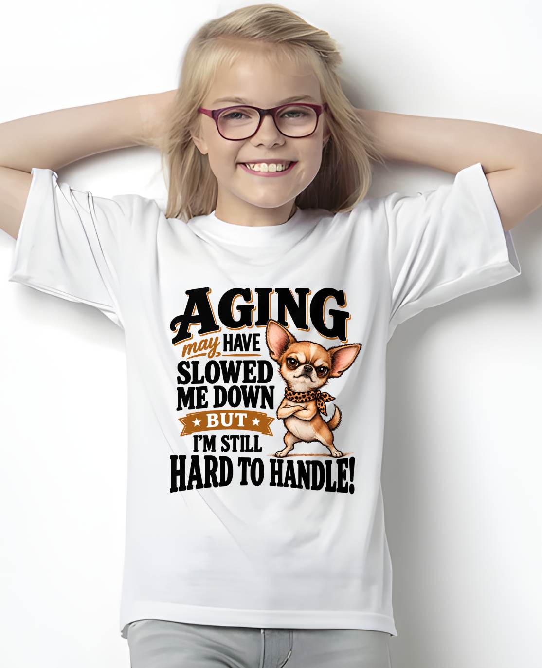 SHIRT I'm Still Hard To Handle! - For Women - Virgo00 (SKU2610-133)
