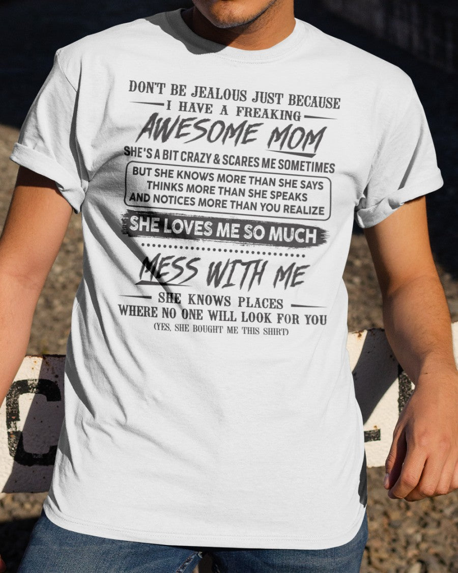Awesome Mom - Perfect Gift For Your Son From Mom - virgo00 (SKU TRI 03.03.03)