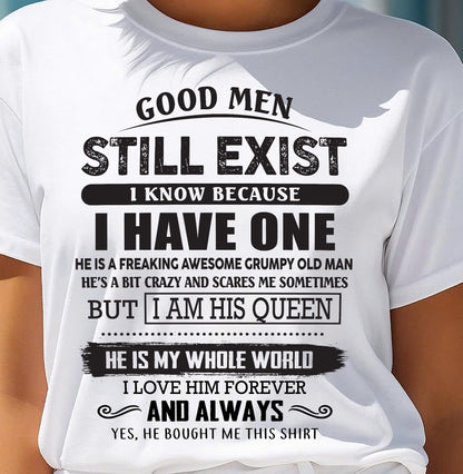 Good Men Still Exist - Perfect Gift For Your Girlfriend, Wife From Boyfriend, Husband - Virgo00 (SKU26T-0192-00)