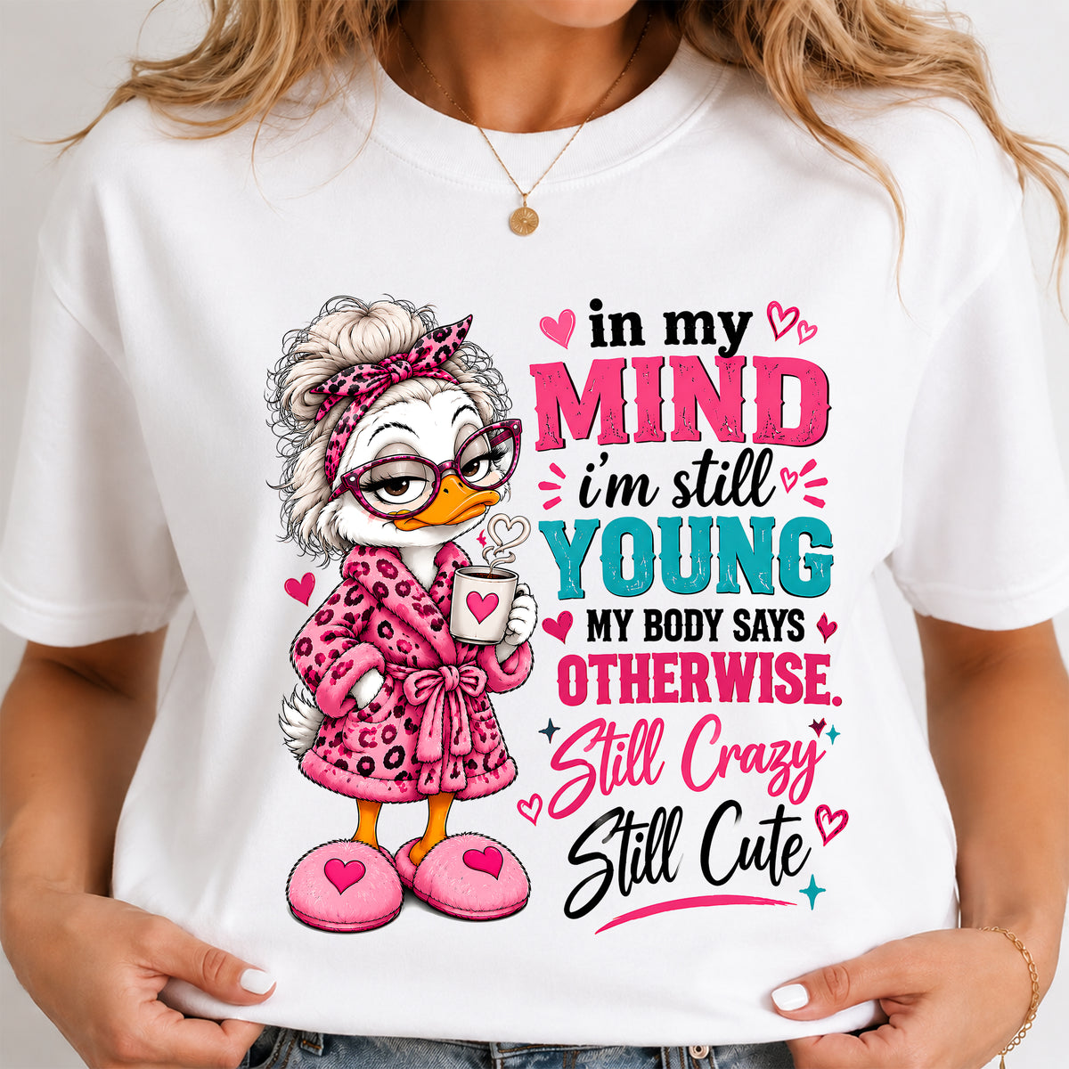 SHIRT In My Mind I'm Still Young - For Women - Virgo00 (SKU2609-219)