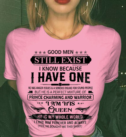GOOD MEN STILL EXIST I KNOW BECAUSE I HAVE ONE - FROM HUSBAND - virgo00 (SKU12-307-00)