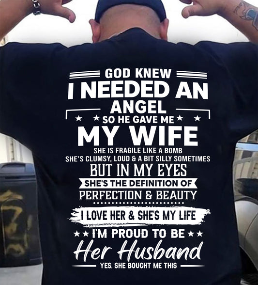 IN MY EYES SHE'S THE DEFINITION OF PERFECTION & BEAUTY I LOVE HER & SHE'S MY LIFE - FROM WIFE - virgo00 (SKU26T-01171-00)
