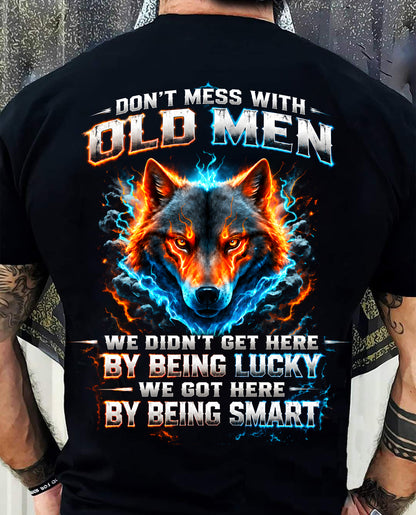 SHIRT Don't Mess With Old Men - For Men - Virgo00 (SKU2609-270)