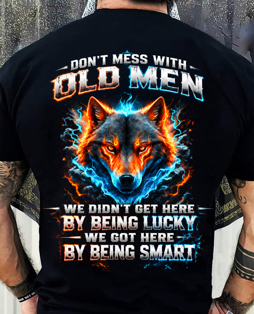 SHIRT Don't Mess With Old Men - For Men - Virgo00 (SKU2609-270)