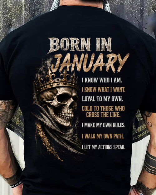 JANUARY SHIRT I Know What I Want - For Men - Virgo01 (SKU2609-106-01)