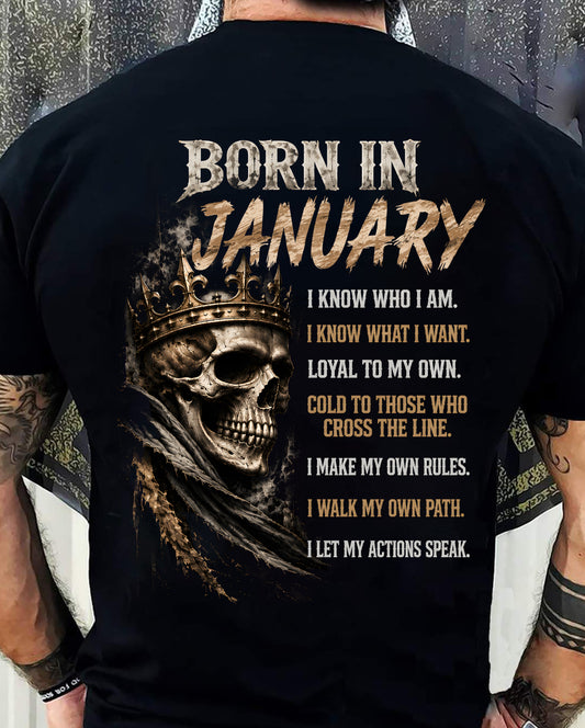 JANUARY SHIRT I Know What I Want - For Men - Virgo01 (SKU2609-106-01)