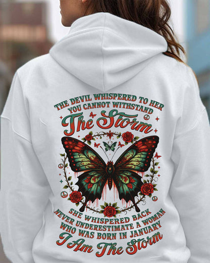 The Devil Whispered to Her – I Am the Storm January Woman Shirt - Virgo01 FMA (SKU10-72-01)