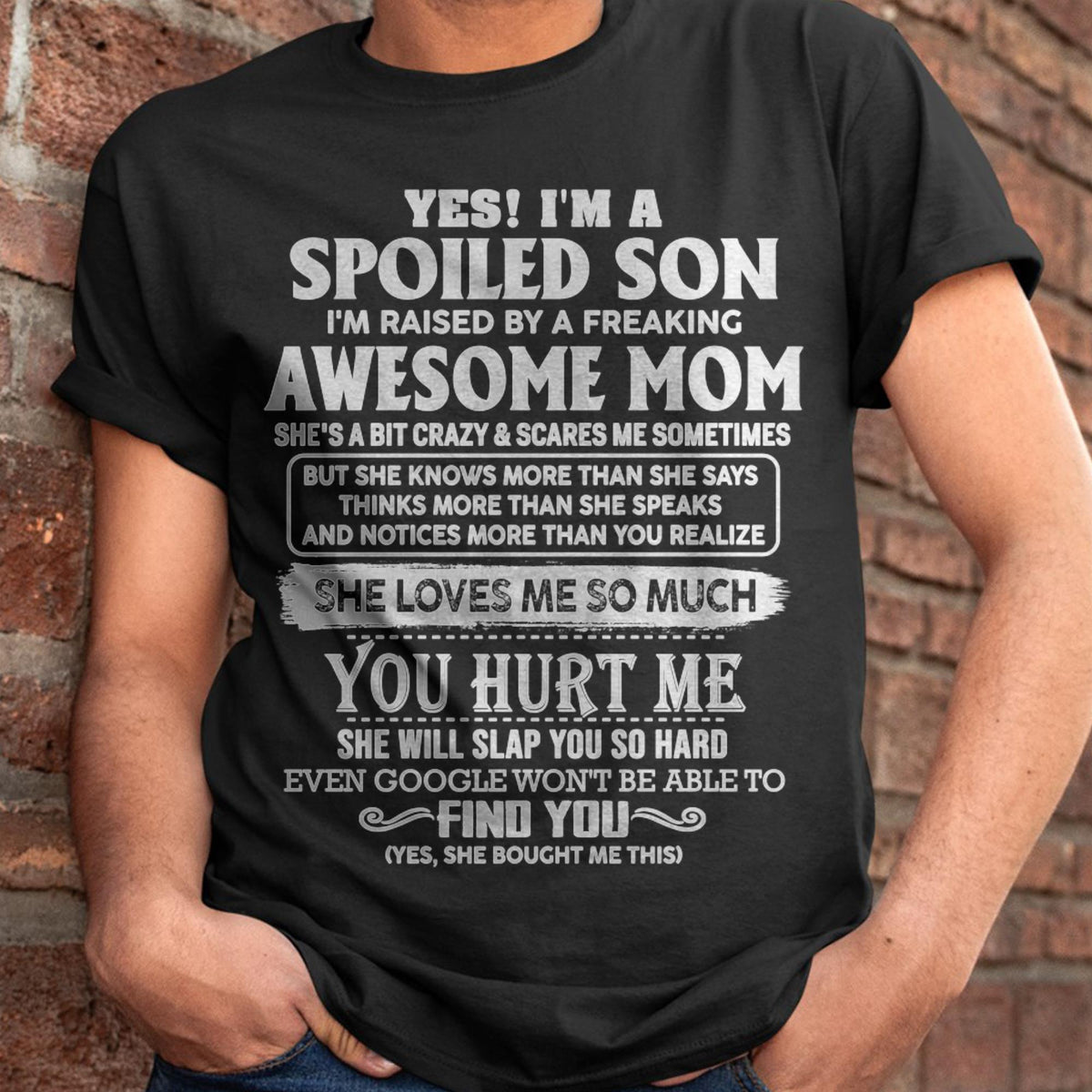 Awesome Mom - Perfect Gift For Your Spoiled Son From Mom - virgo00 (SKU05-47-00)