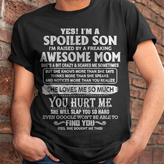 Awesome Mom - Perfect Gift For Your Spoiled Son From Mom - virgo00 (SKU05-47-00)