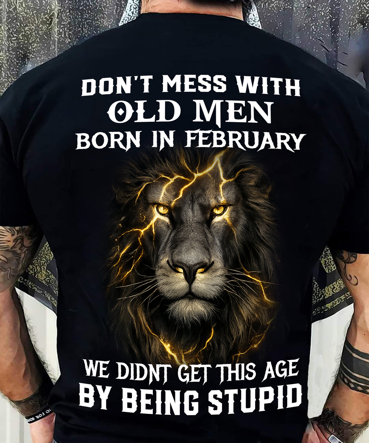 FEBRUARY SHIRT, DON’T MESS WITH OLD MEN - Virgo MALE01 (SKU2604-309-02)
