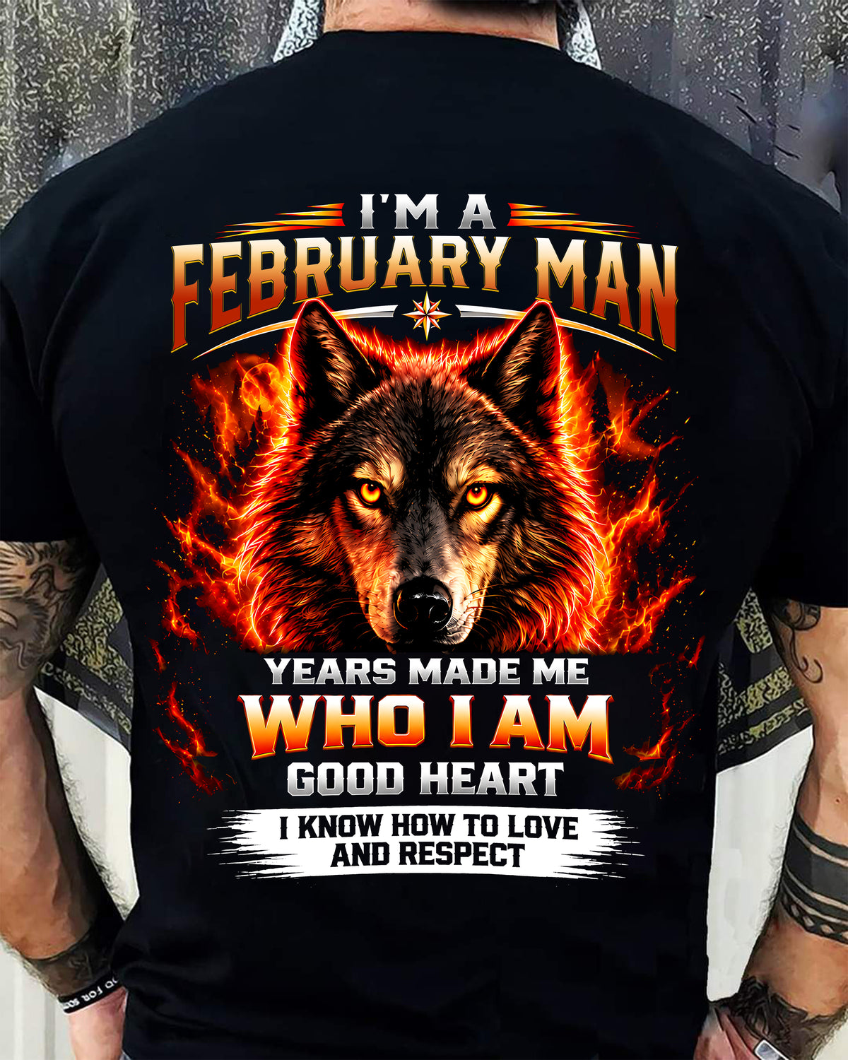 FEBRUARY SHIRT I Know How To Love And Respect - For Men - Virgo02 (SKU2609-291-02)