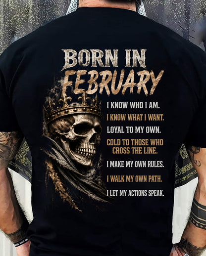 FEBRUARY SHIRT I Know What I Want - For Men - Virgo02 (SKU2609-106-02)