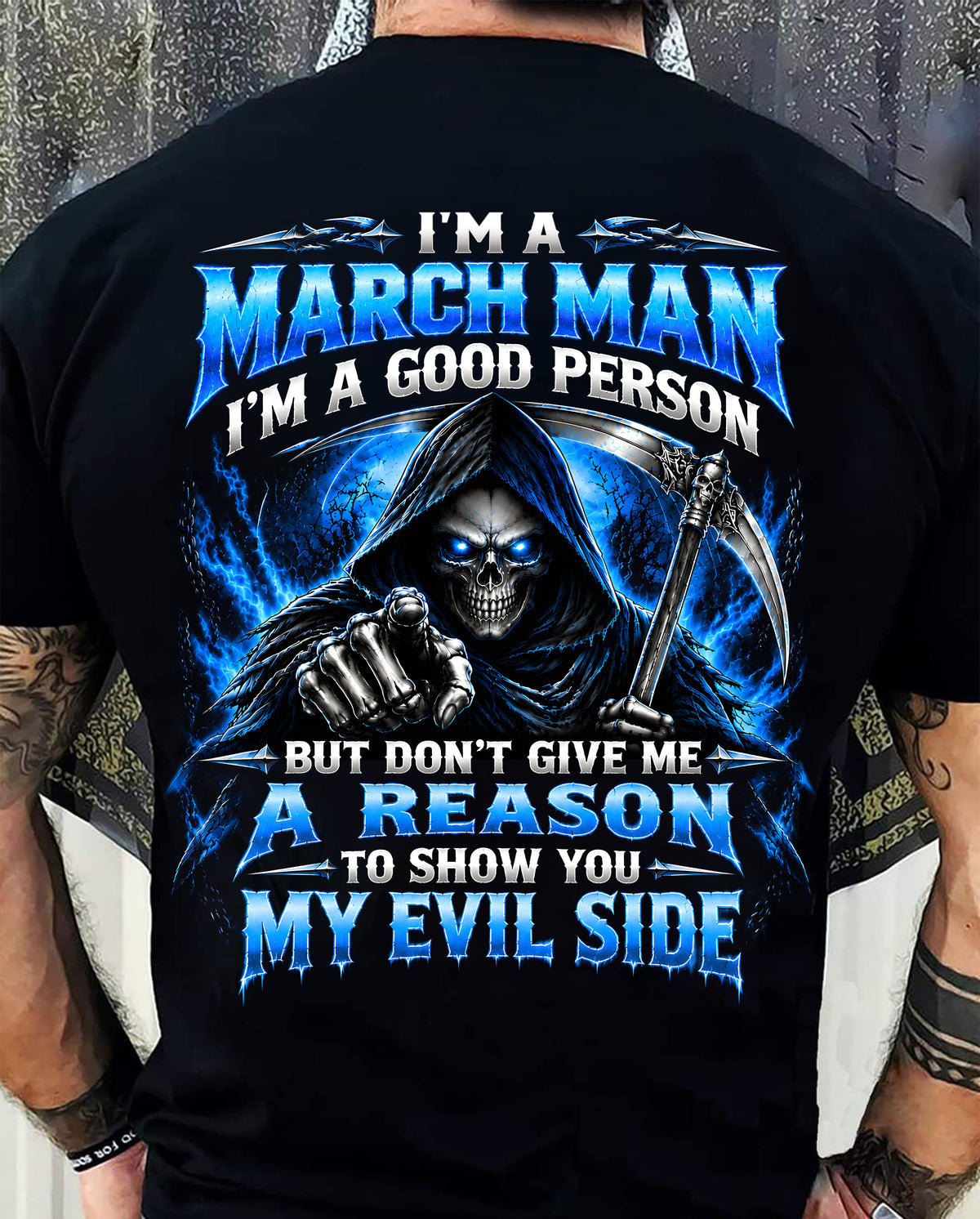MARCH SHIRT I'm A Good Person - For Men - Virgo03 (SKU2609-302-03)