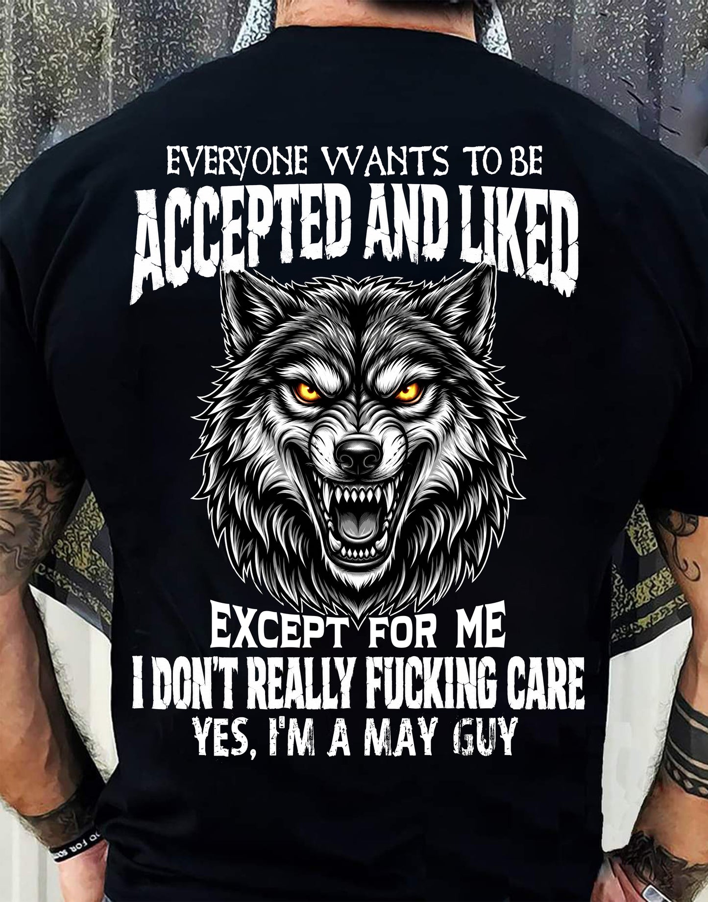 MAY SHIRT, BE ACCEPTED AND LIKED - FOR MEN-VIRGO05 (SKU2607-10-05)