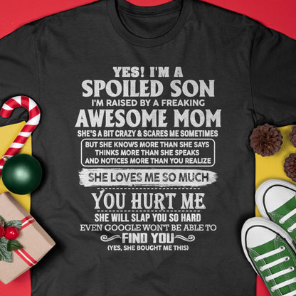 Awesome Mom - Perfect Gift For Your Spoiled Son From Mom - virgo00 (SKU05-47-00)