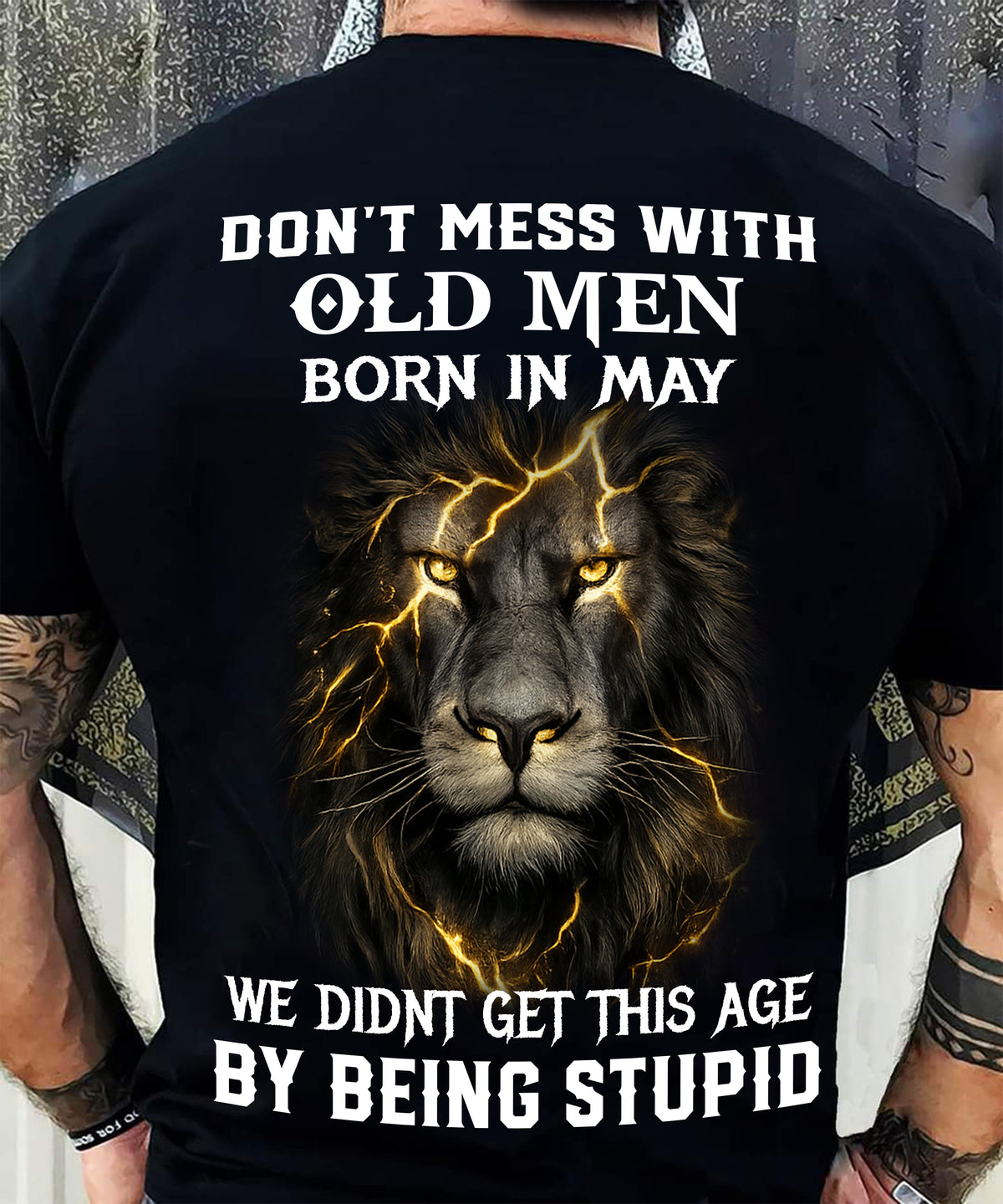 MAY SHIRT, DON’T MESS WITH OLD MEN - Virgo MALE01 (SKU2604-309-05)