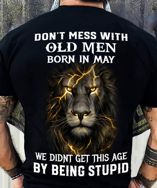 MAY SHIRT, DON’T MESS WITH OLD MEN - Virgo MALE01 (SKU2604-309-05)