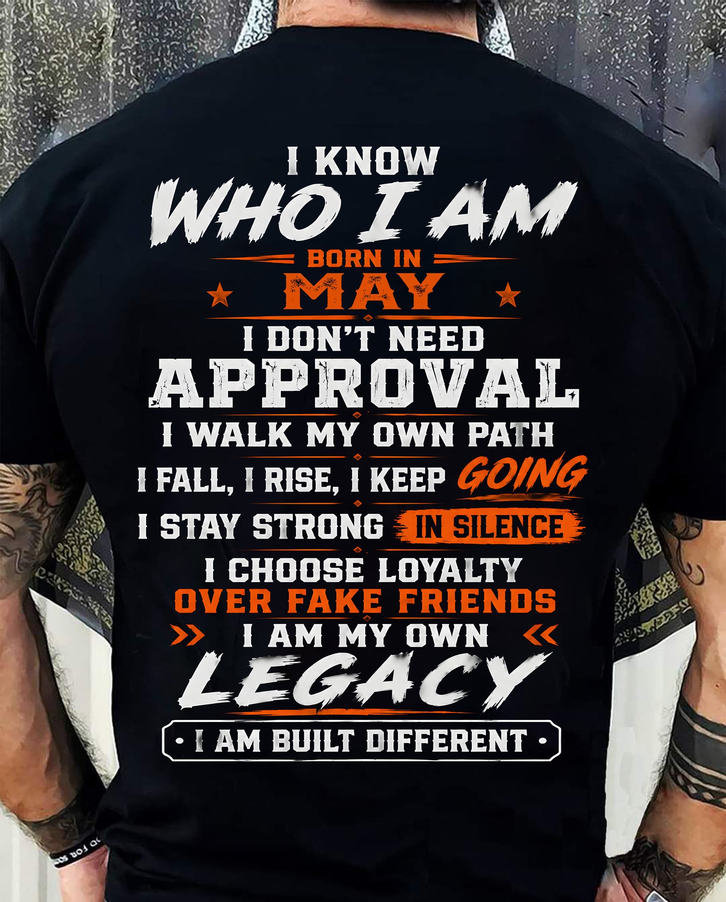 MAY SHIRT Who I Am - For Men - Virgo05 (SKU2608-648-05)