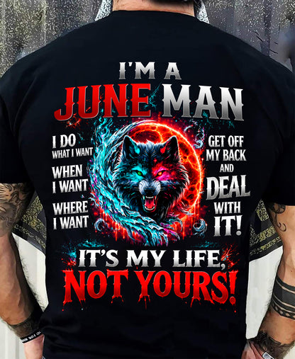 JUNE SHIRT It's My Life, Not Yours - For Men - Virgo06 (SKU2609-331-06)