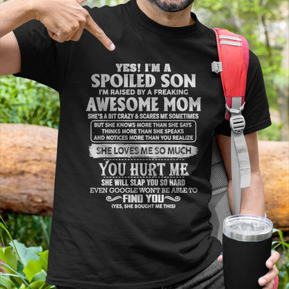 Awesome Mom - Perfect Gift For Your Spoiled Son From Mom - virgo00 (SKU05-47-00)