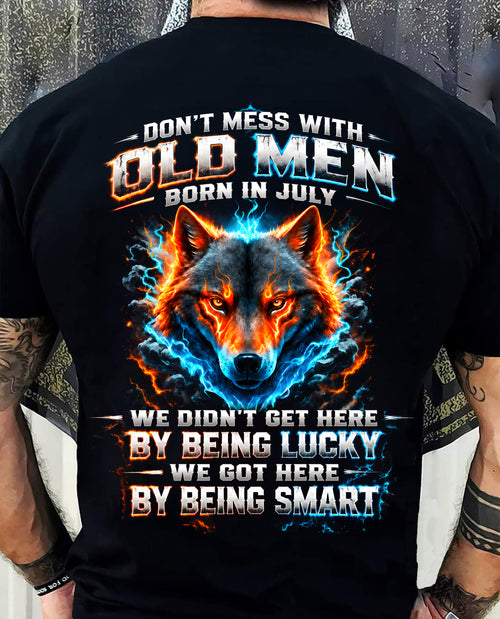 JULY SHIRT Don't Mess With Old Men - For Men - Virgo07 (SKU2609-270-07)