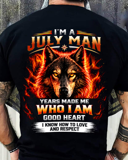 JULY SHIRT I Know How To Love And Respect - For Men - Virgo07 (SKU2609-291-07)