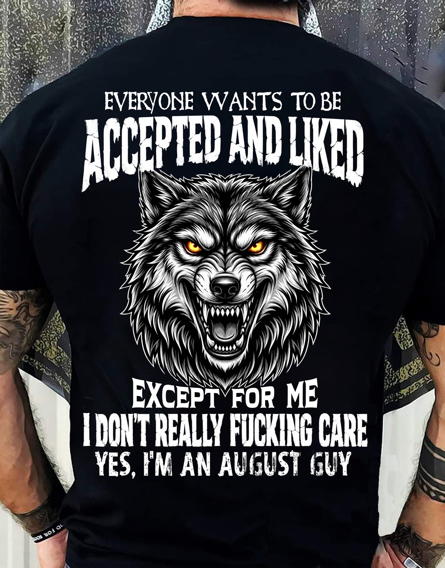AUGUST SHIRT, BE ACCEPTED AND LIKED - FOR MEN-VIRGO08 (SKU2607-10-08)