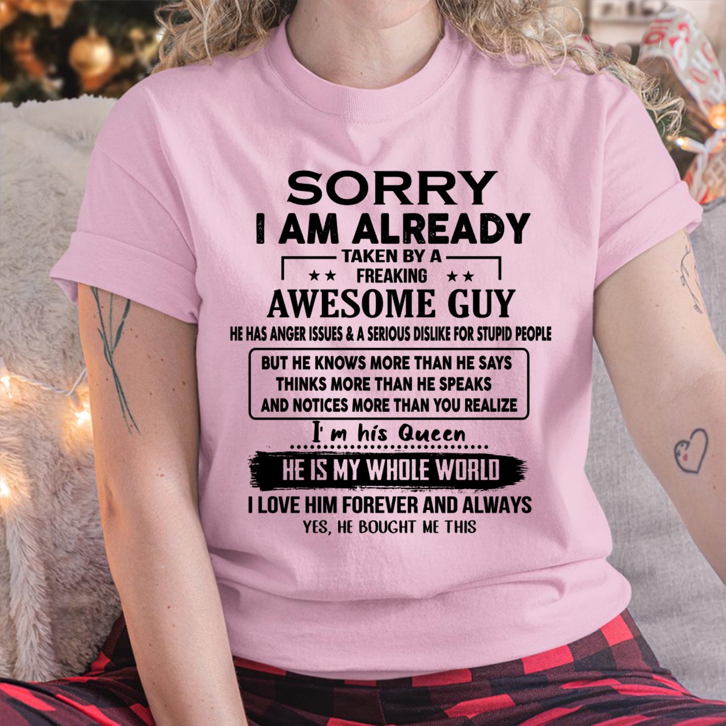 Awesome Guy - Perfect gift for your girlfriend or wife from husband - Virgo00 (SKUT08-11-00)