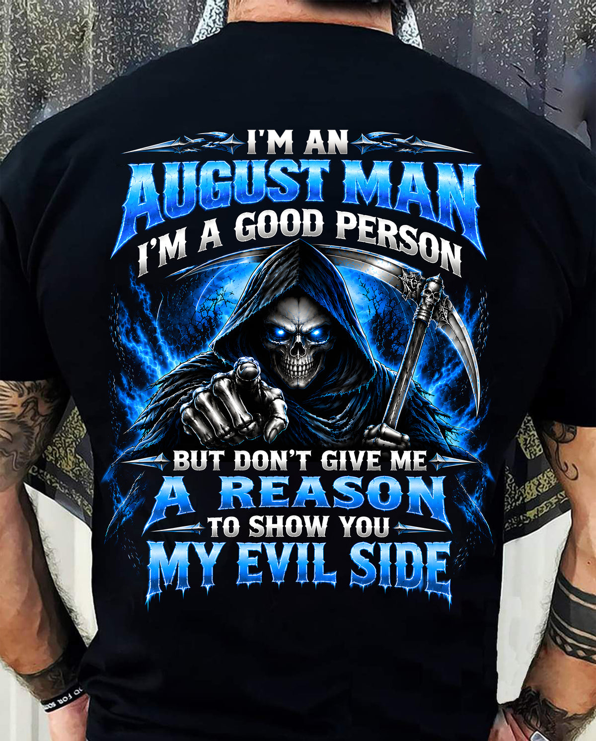 AUGUST SHIRT I'm A Good Person - For Men - Virgo08 (SKU2609-302-08)