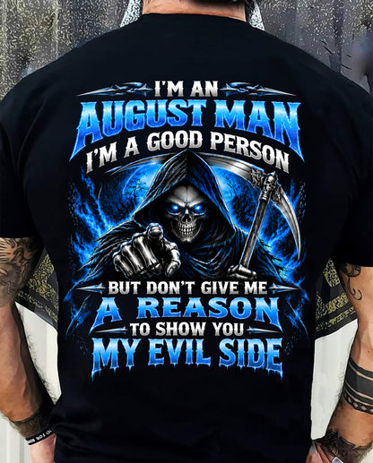 AUGUST SHIRT I'm A Good Person - For Men - Virgo08 (SKU2609-302-08)