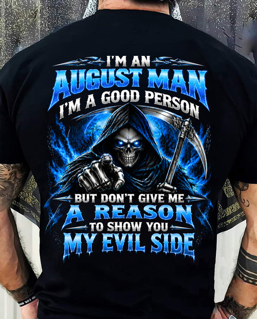 AUGUST SHIRT I'm A Good Person - For Men - Virgo08 (SKU2609-302-08)
