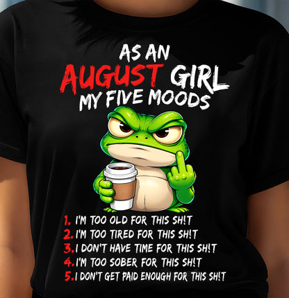 AUGUST SHIRT August Girl, My 5 Moods - For Women - Virgo08 (SKU2610-03-08)