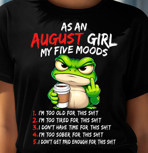 AUGUST SHIRT August Girl, My 5 Moods - For Women - Virgo08 (SKU2610-03-08)