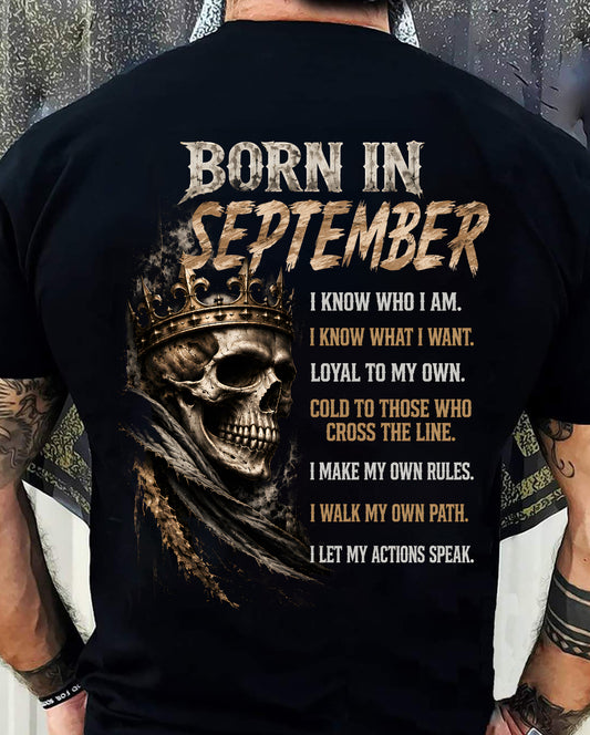 SEPTEMBER SHIRT I Know What I Want - For Men - Virgo09 (SKU2609-106-09)