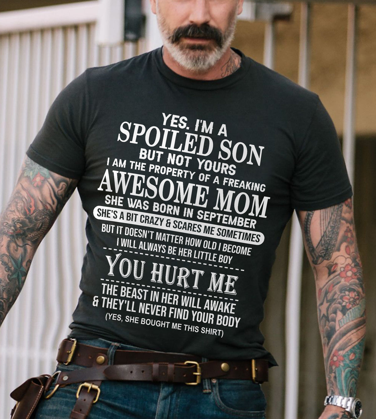 September - Awesome Mom Born In September - Special gift for Son From Mom - virgo09 (SKU10-45-09)