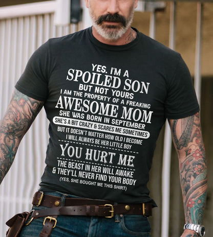 September - Awesome Mom Born In September - Special gift for Son From Mom - virgo09 (SKU10-45-09)