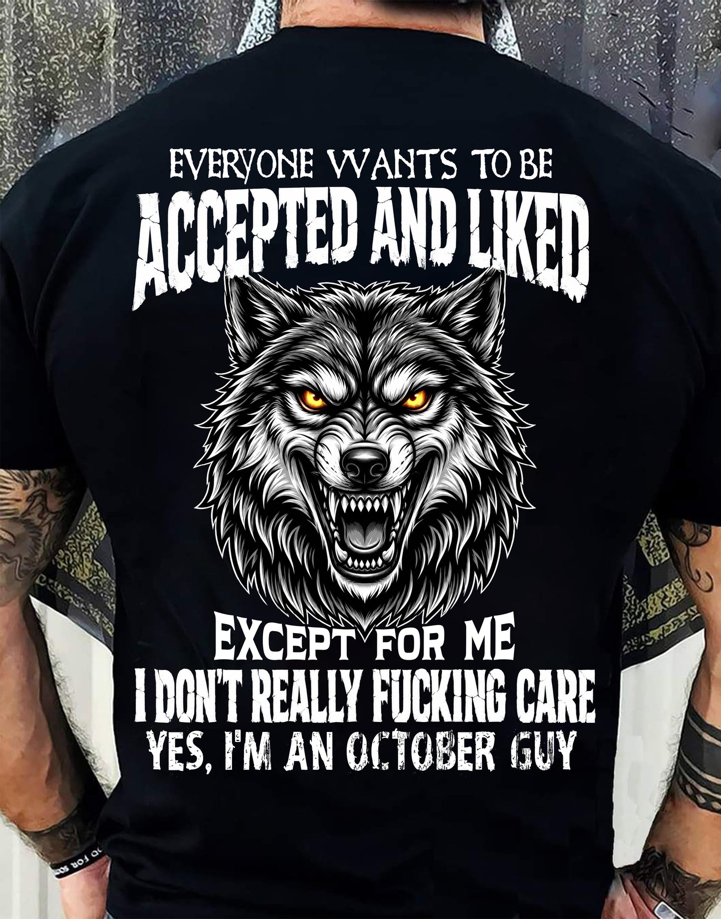 OCTOBER SHIRT, BE ACCEPTED AND LIKED - FOR MEN-VIRGO10 (SKU2607-10-10)