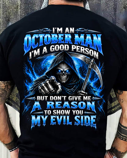 OCTOBER SHIRT I'm A Good Person - For Men - Virgo10 (SKU2609-302-10)