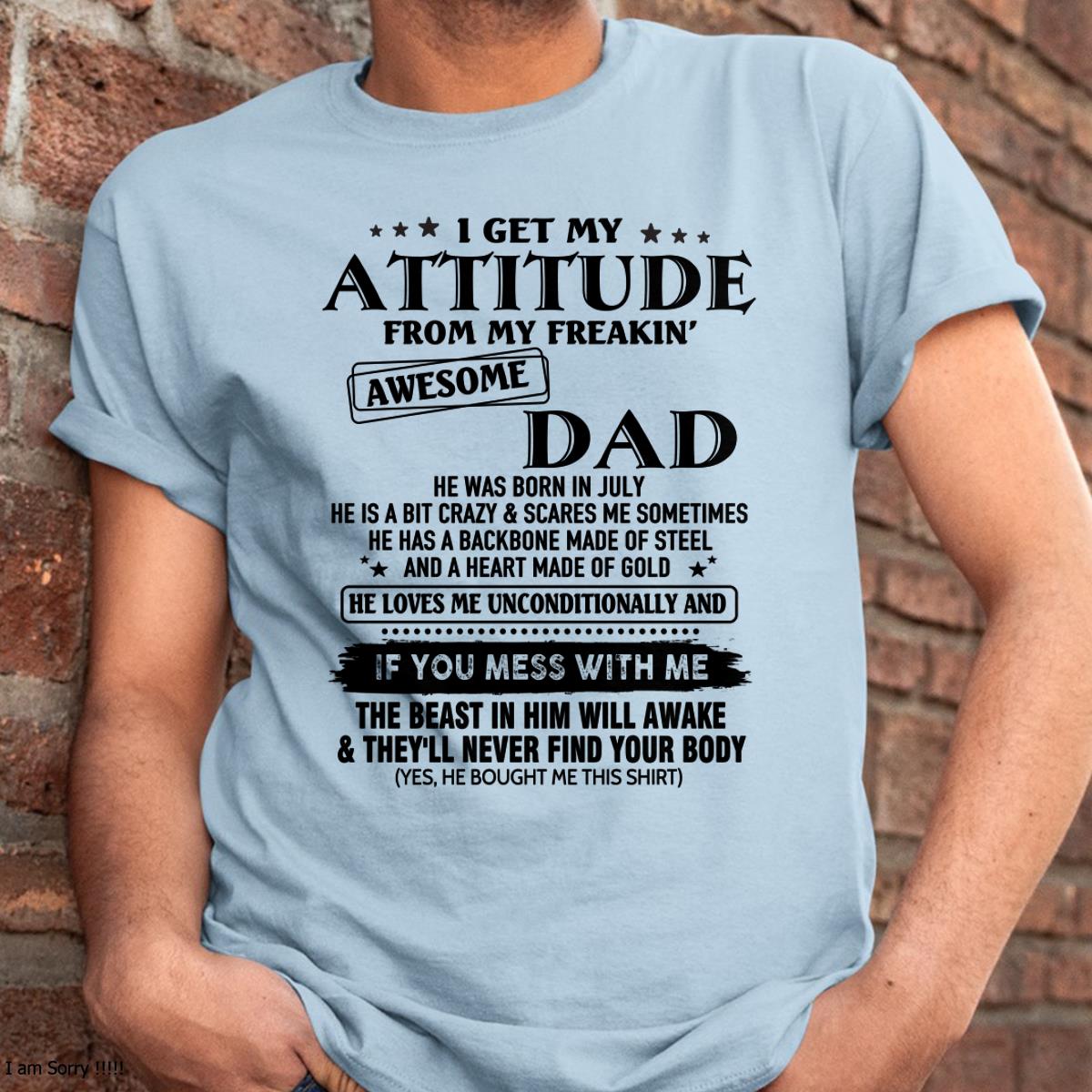 July - Gift For Son and Daughter From Dad - Virgo07 - (SKU-TDADC-07)