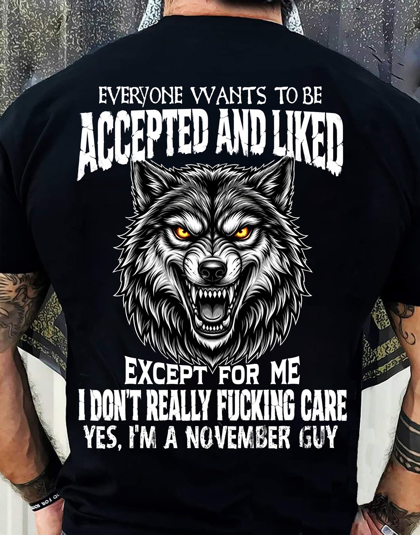 NOVEMBER SHIRT, BE ACCEPTED AND LIKED - FOR MEN-VIRGO11 (SKU2607-10-11)