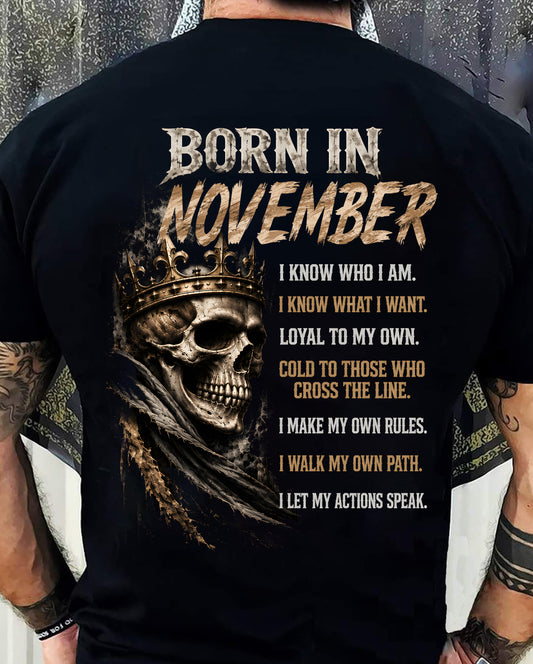 NOVEMBER SHIRT I Know What I Want - For Men - Virgo11 (SKU2609-106-11)
