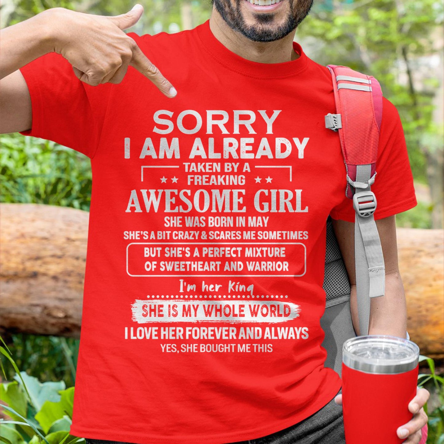 May - Awesome Girl - Perfect Gift For Your Boyfriend, Husband From Wife - Virgo05 (SKU04-86MT-05)