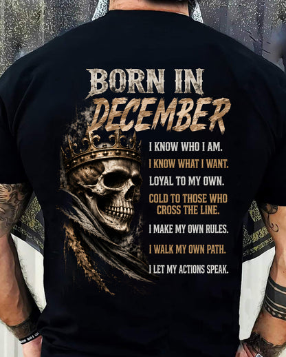 DECEMBER SHIRT I Know What I Want - For Men - Virgo12 (SKU2609-106-12)