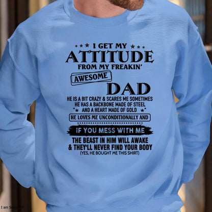 Gift For Son and Daughter From Dad - Virgo00 - (SKU-TDADC-00)