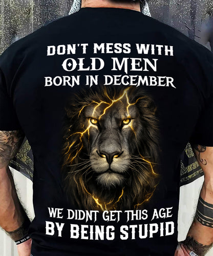 DECEMBER SHIRT, DON’T MESS WITH OLD MEN - Virgo MALE12 (SKU2604-309-12)