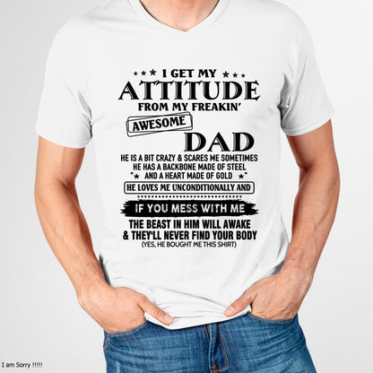 Gift For Son and Daughter From Dad - Virgo00 - (SKU-TDADC-00)